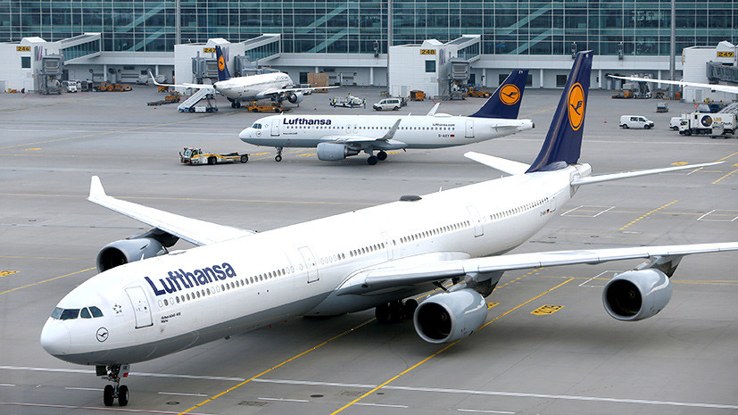 Lufthansa отменяет более 800 рейсов из-за забастовки в Германии