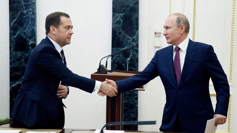 Путин и Медведев обсудят подготовку к отчёту правительства в Госдуме
