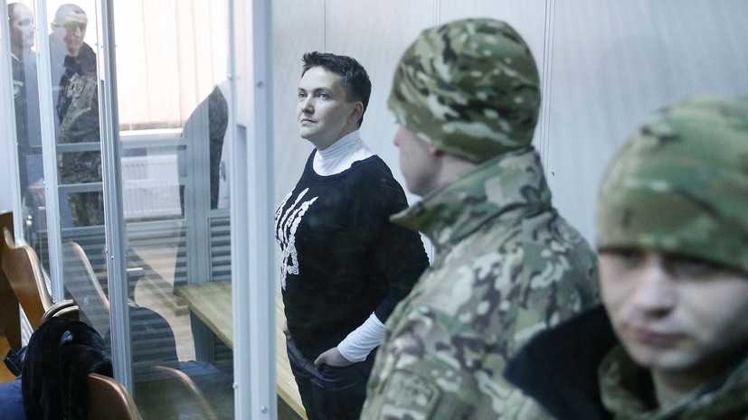 Вера Савченко сообщила, что её сестру госпитализируют 11 апреля