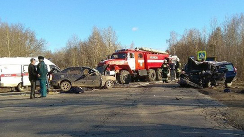 Три человека погибли при ДТП в Нижегородской области