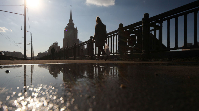 В Москве 12 апреля ожидается до +10 °С