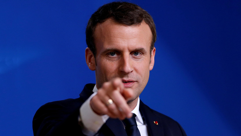 Макрон заявил о наличии у Франции доказательств использования химоружия в Сирии