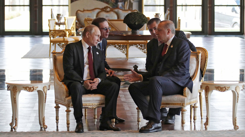 Путин и Эрдоган высказались за активизацию политического урегулирования в Сирии