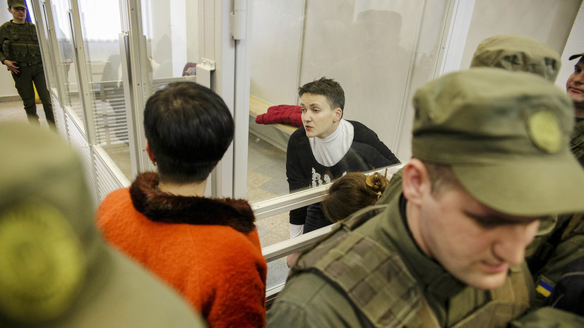 Допрос Савченко на полиграфе приостановлен из-за её состояния здоровья