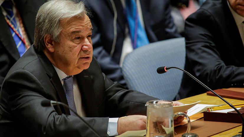 Генсек ООН призвал не допустить эскалации ситуации в Сирии