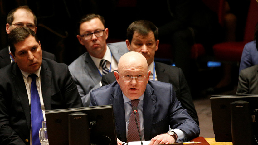 Небензя заявил, что США подрывают авторитет Совбеза ООН