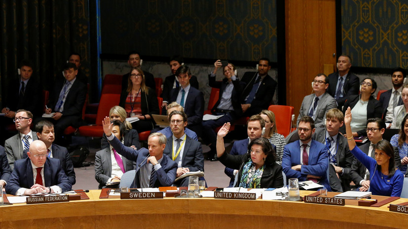 «Запад пытается переписать международное право»: Совбез ООН не принял осуждающую удары по Сирии резолюцию России