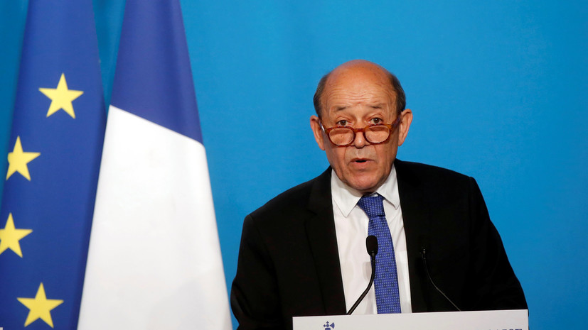 Глава МИД Франции призвал Россию оказать давление на Асада