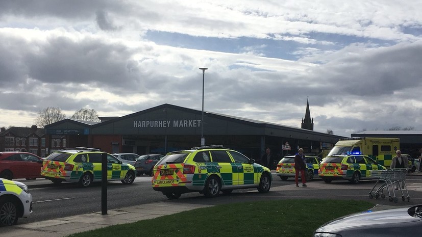 После инцидента с наездом на людей в Манчестере задержан 80-летний мужчина