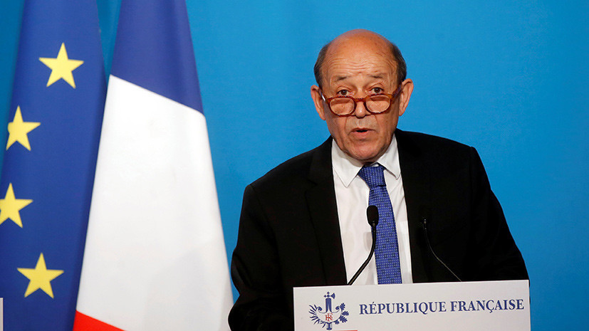 Глава МИД Франции заявил, что Сирия не сможет производить химоружие после ударов Запада