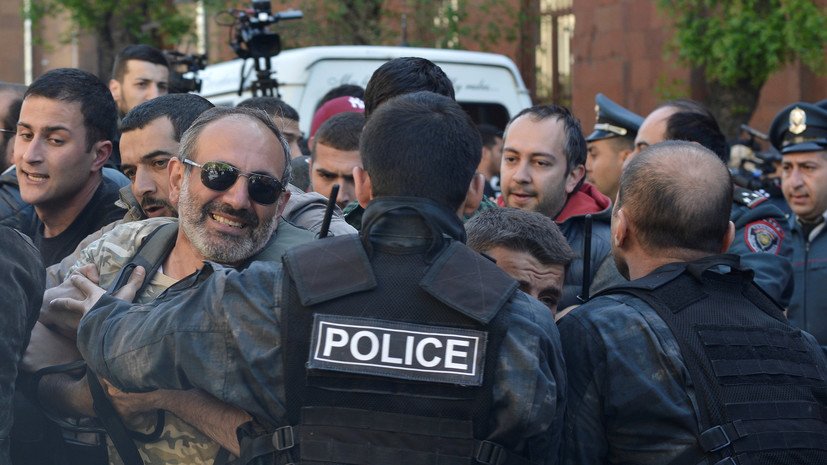 В Ереване задержаны более 80 демонстрантов