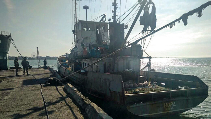 В Крыму заявили, что Киев заставляет моряков судна «Норд» признать себя украинцами
