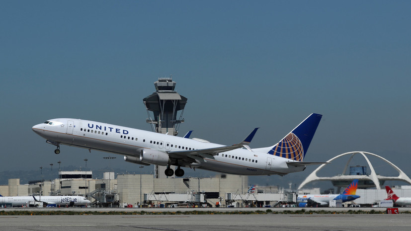 В Японии совершил экстренную посадку самолёт United Airlines 