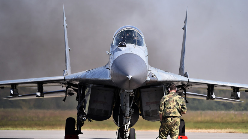 СМИ: Сербская армия получила от Белоруссии четыре истребителя МиГ-29