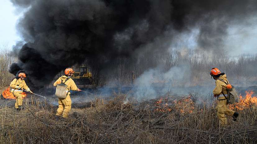 В одном из районов Хабаровского края введён особый противопожарный режим