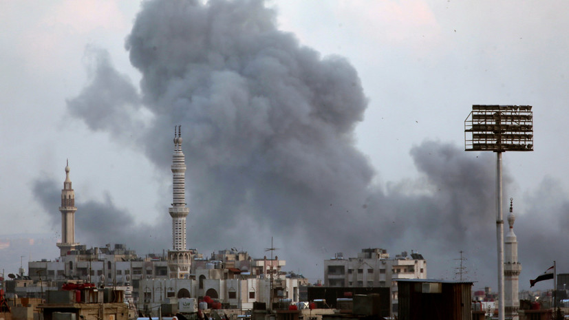 Источник: армия Сирии наносит удары по командным пунктам ИГ на юге Дамаска