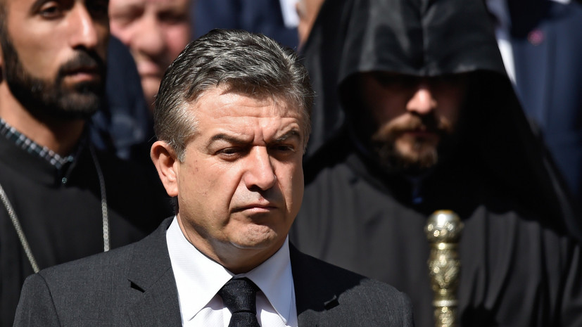 Карен Карапетян назначен исполняющим обязанности премьер-министра Армении