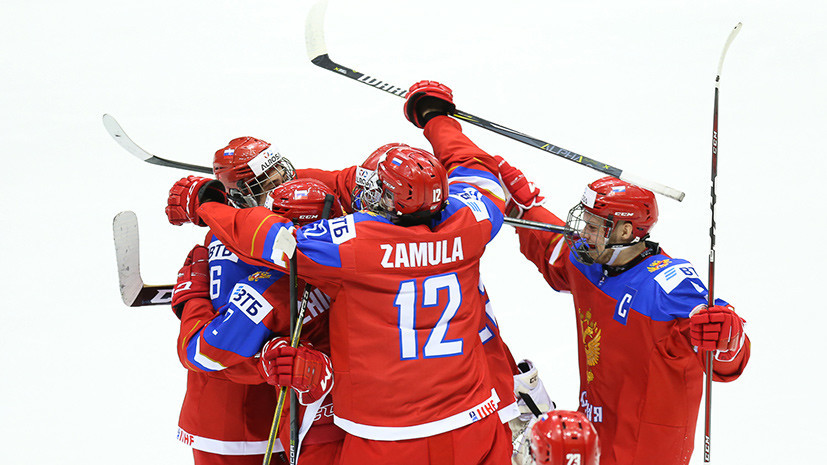 Навстречу Америке: юниорская сборная России по хоккею сыграет с США в четвертьфинале домашнего чемпионата мира