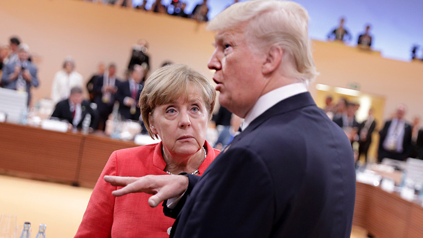«Разговор будет непростым»: какие проблемы обсудят Трамп и Меркель в Вашингтоне