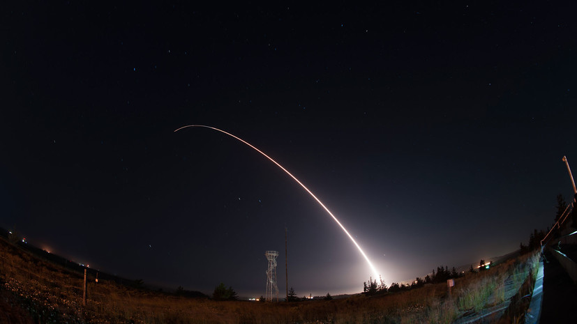 США провели испытания межконтинентальной баллистической ракеты Minuteman III