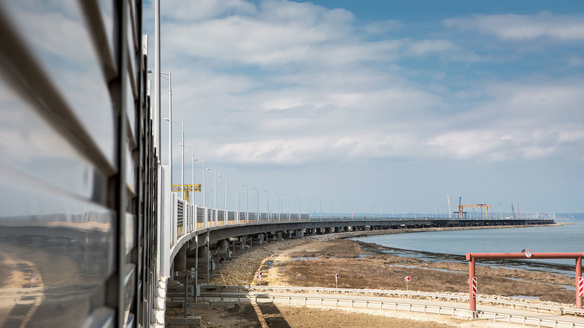 Автодорожная часть Крымского моста прошла испытания на готовность к эксплуатации