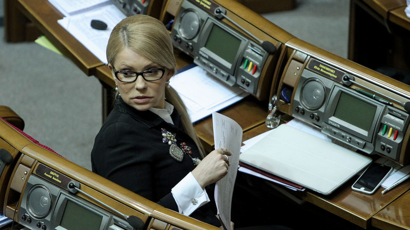 Опрос: Тимошенко лидирует в президентском рейтинге на Украине