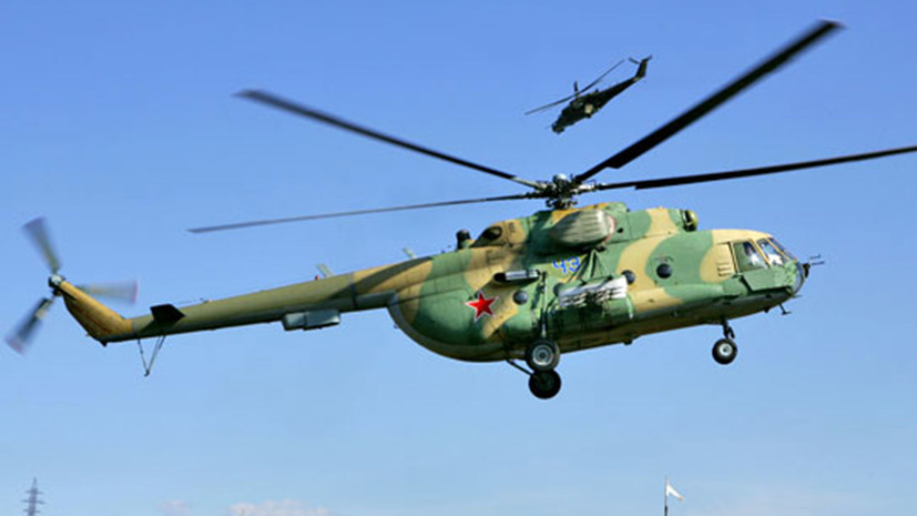 В Алтайском крае совершил аварийную посадку вертолёт Ми-8