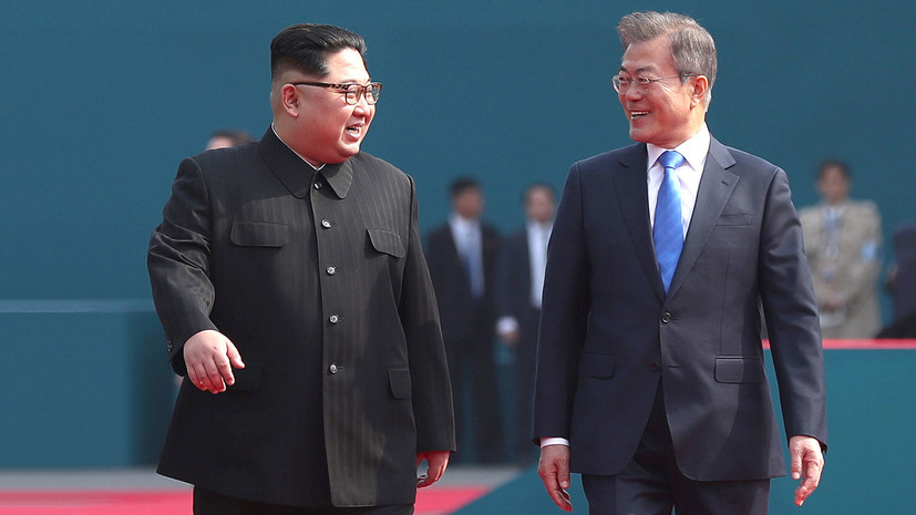 «Начало новой истории»: как проходят переговоры Ким Чен Ына с главой Южной Кореи