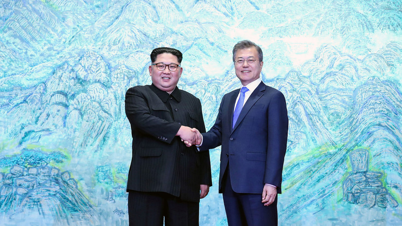 Лидеры КНДР и Южной Кореи ведут работу над совместным заявлением