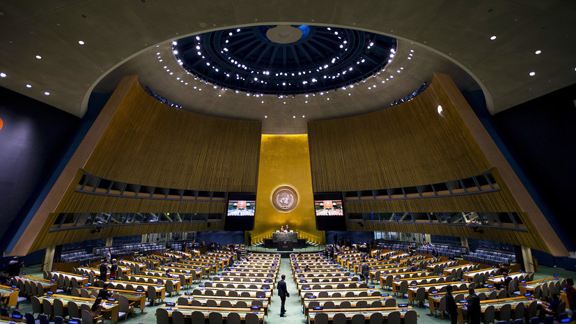 США составили перечень стран, голосующих против их позиции в Генассамблее ООН