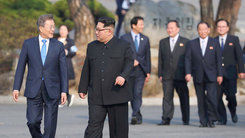 КНДР и Южная Корея договорились добиться полной денуклеаризации Корейского полуострова