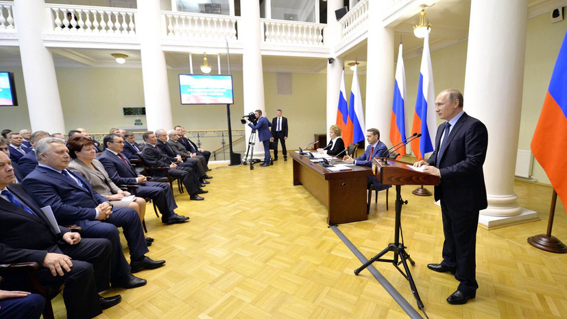 Путин заявил, что рассчитывает на слаженное взаимодействие законодателей и нового кабмина