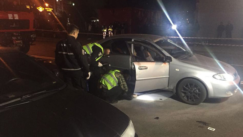 Полиция завела дело после взрыва автомобиля в Киеве