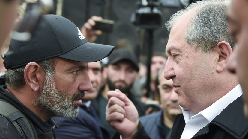 Президент Армении провёл встречи с экс-премьером и лидером оппозиционного движения