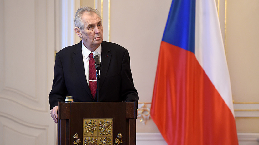 Президент Чехии совершит официальный визит в Польшу