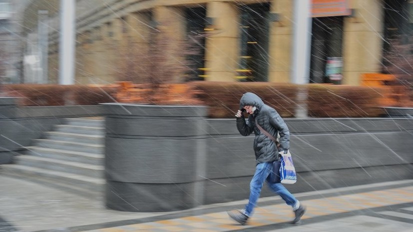 МЧС объявило экстренное предупреждение в Москве из-за грозы и ветра