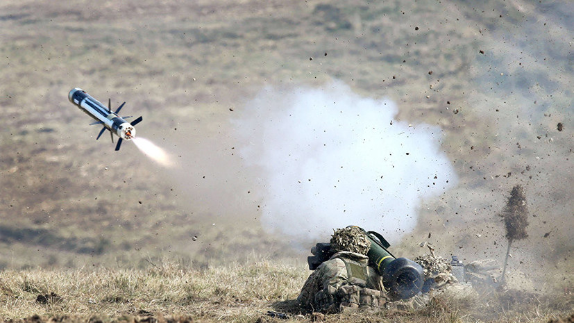 На Украину доставили американские ракетные комплексы Javelin