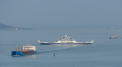 Корабли в Керченском проливе