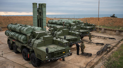 Российская зенитная ракетная система С-400 «Триумф»