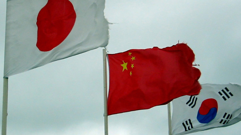 Лидеры Японии, Китая и Южной Кореи встретятся в Токио 9 мая 