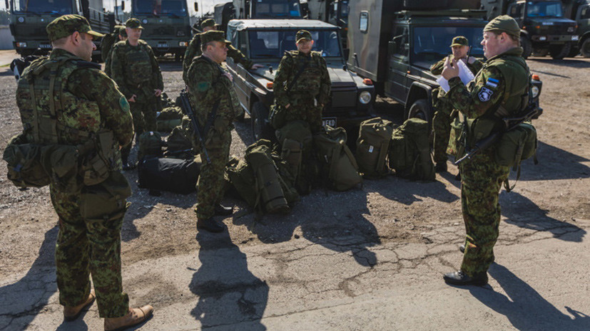 В Эстонии стартовали крупнейшие в истории страны военные учения