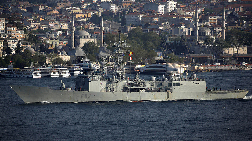 СМИ сообщили о группе кораблей НАТО в Чёрном море