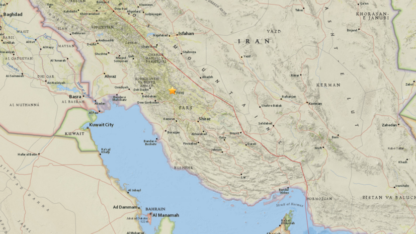 Число пострадавших при землетрясении в Иране превысило 100