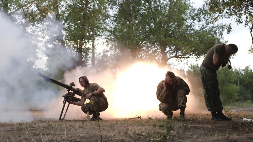 В ДНР заявили, что ВСУ обстреливают из танков населённый пункт в районе Горловки