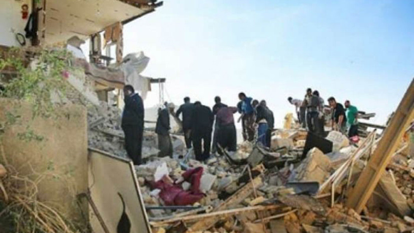 Число пострадавших в результате землетрясения в Иране превысило 130