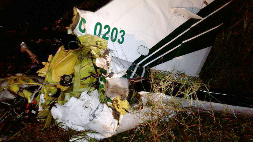 При крушении полицейского самолёта в Колумбии погибли четыре человека