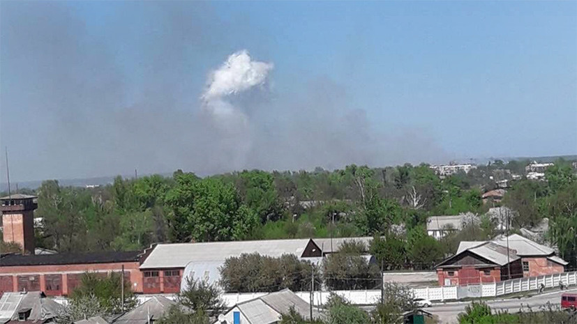 «Неконтролируемая цепь взрывов»: в Харьковской области произошёл пожар на складе боеприпасов 
