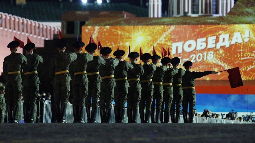 Минобороны: 13 тысяч человек примут участие в параде Победы в Москве