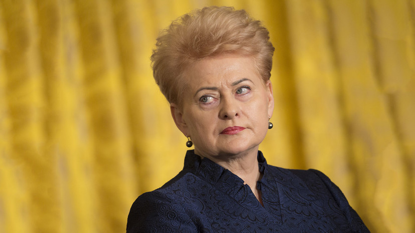 СМИ: Грибаускайте не получила приглашение на инаугурацию Путина