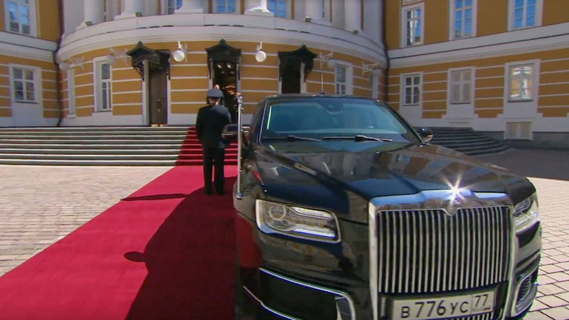Путин на инаугурации использует новый автомобиль российского производства
